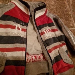 Rocawear Baby Zip Up sweatshirt 3-6m